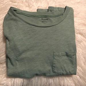 Madewell Green t-shirt